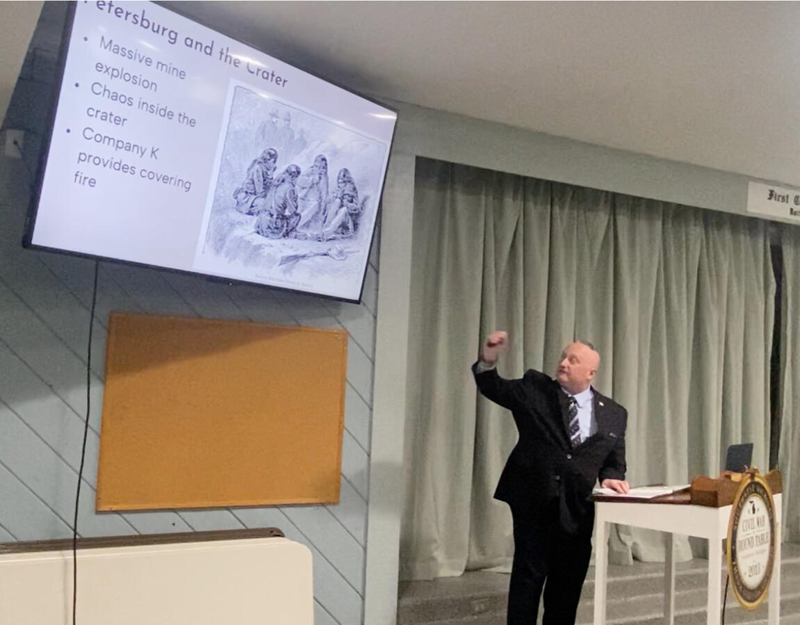 Public Lecture on Civil War Combat & Memory